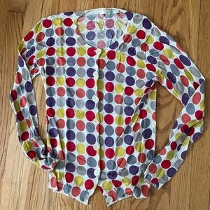 Boden Size 6 Polka Dot Cardigan